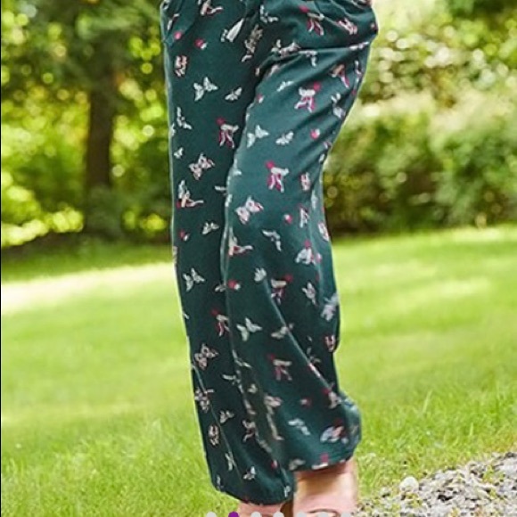 Matilda Jane dark green butterfly insects jumpsuit - Picture 2 of 9